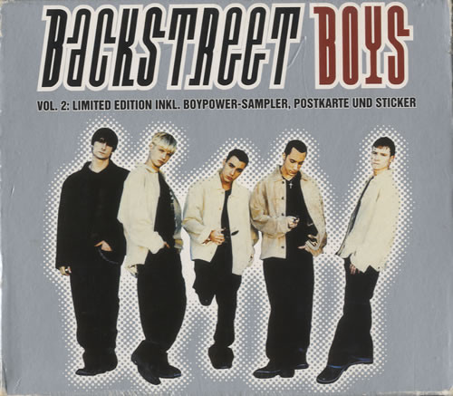 Imágen portada segundo disco Backstreet Boys